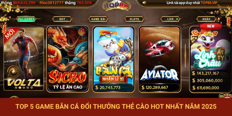 Bắn cá đổi thưởng - thẻ cào Huyền thoại nàng tiên cá