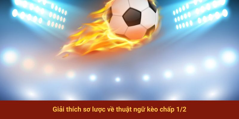 Giải thích sơ lược về thuật ngữ kèo chấp 1/2