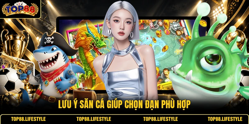 Lưu ý săn cá giúp chọn đạn phù hợp